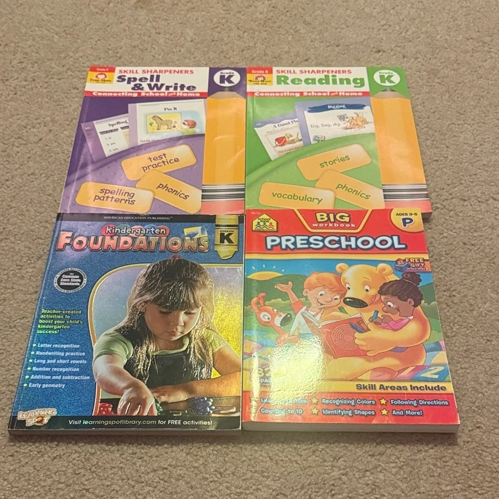 Educational Books Set for Kids